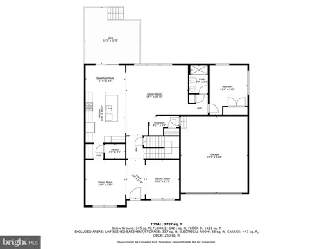 Floorplan - 2821 Broad Wing Dr, Odenton, MD 21113 photo 1 of 4