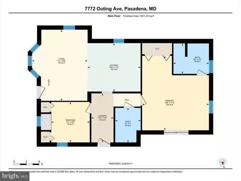 Floorplan - 7772 Outing Ave, Pasadena, MD 21122 photo 1 of 1