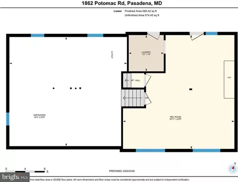 Floorplan - 1862 Potomac Rd, Pasadena, MD 21122 photo 3 of 3