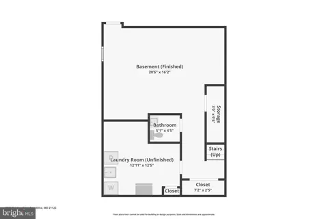 Floorplan - 3531 Brickwall Ln, Pasadena, MD 21122 photo 5 of 5