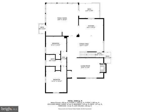 Floorplan - 131 S Homeland Ave, Annapolis, MD 21401 photo 1 of 4