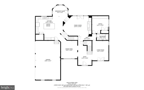 Floorplan - 1604 Bay Head Rd, Annapolis, MD 21409 photo 1 of 3