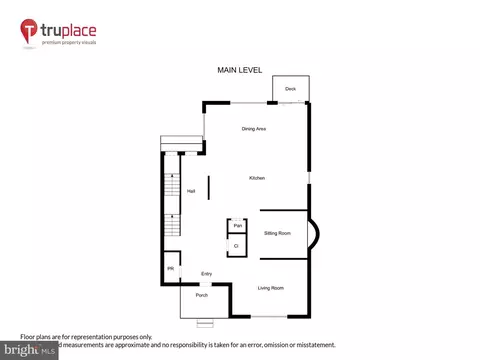 Floorplan - 4 B Constitution Ave, Annapolis, MD 21401 photo 1 of 6