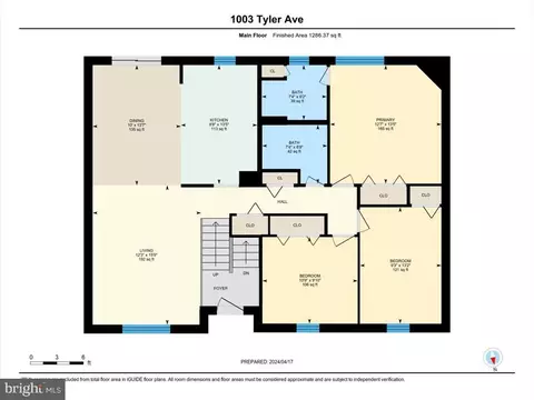 Floorplan - 1003 Tyler Ave, Annapolis, MD 21403 photo 1 of 2