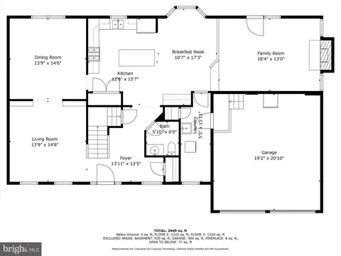 Floorplan - 123 Dales Way Dr, Pasadena, MD 21122 photo 1 of 4