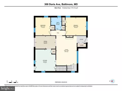Floorplan - 308 Doris Ave, Brooklyn, MD 21225 photo 1 of 3