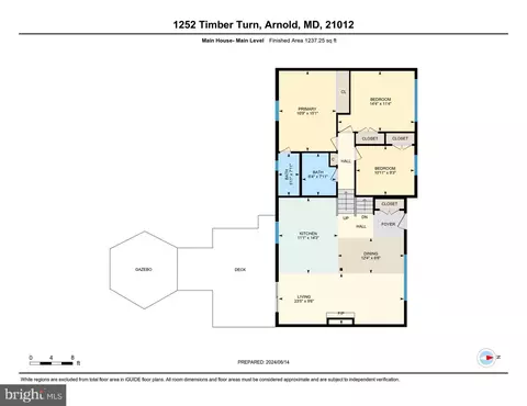 Floorplan - 1252 Timber Turn Turn, Arnold, MD 21012 photo 2 of 4