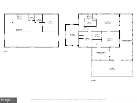 Floorplan - 8603 Bay Rd, Pasadena, MD 21122 photo 1 of 3