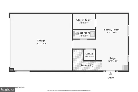Floorplan - 2558 Cherry Tree Rd, Hanover, MD 21076 photo 2 of 4