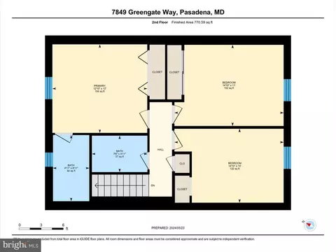 Floorplan - 7849 Greengate Way, Pasadena, MD 21122 photo 2 of 3