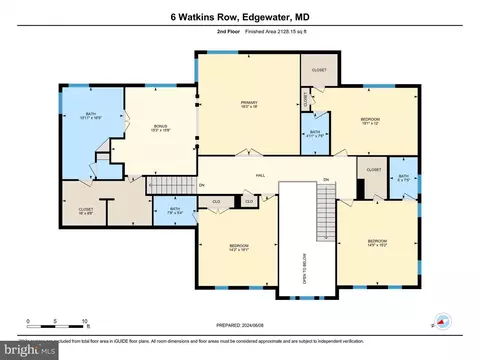 Floorplan - 6 Watkins Row, Edgewater, MD 21037 photo 4 of 4