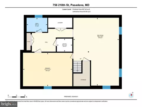 Floorplan - 756 218th St, Pasadena, MD 21122 photo 2 of 2