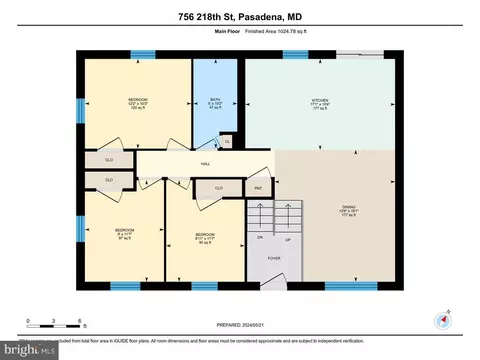 Floorplan - 756 218th St, Pasadena, MD 21122 photo 1 of 2