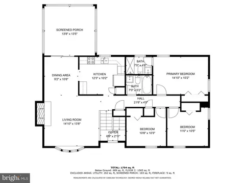 Floorplan - 1012 Harbor Dr, Annapolis, MD 21403 photo 2 of 3