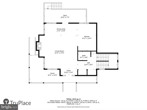 Floorplan - 8084 Belhaven Ave, Pasadena, MD 21122 photo 1 of 4
