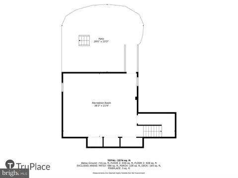 Floorplan - 8084 Belhaven Ave, Pasadena, MD 21122 photo 3 of 4