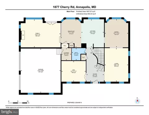 Floorplan - 1877 Cherry Rd, Annapolis, MD 21409 photo 2 of 3