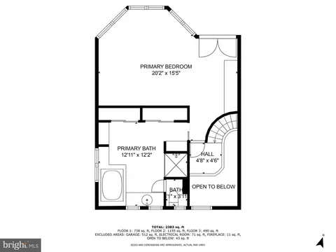 Floorplan - 2930 Edgewater Dr, Edgewater, MD 21037 photo 3 of 4