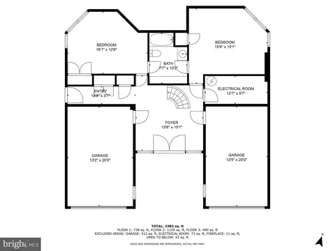 Floorplan - 2930 Edgewater Dr, Edgewater, MD 21037 photo 1 of 4