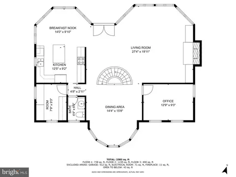 Floorplan - 2930 Edgewater Dr, Edgewater, MD 21037 photo 2 of 4