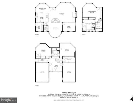 Floorplan - 2930 Edgewater Dr, Edgewater, MD 21037 photo 4 of 4