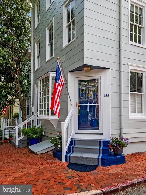 Exterior - 114 Conduit St, Annapolis, MD 21401 photo 4 of 7