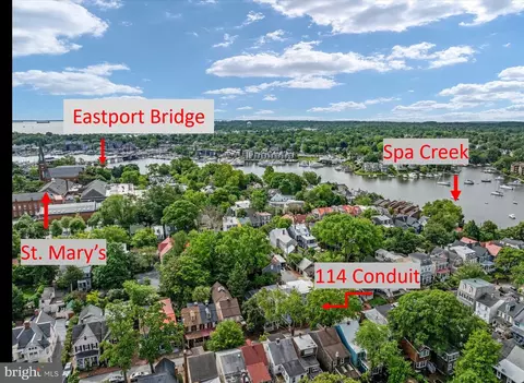 View/Area - 114 Conduit St, Annapolis, MD 21401 photo 1 of 9