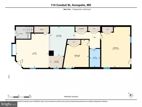 Floorplan - 114 Conduit St, Annapolis, MD 21401 photo 4 of 7