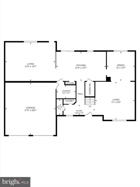 Floorplan - 416 Music Ln, Linthicum, MD 21090 photo 1 of 3