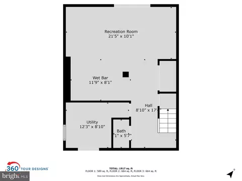 Floorplan - 3516 Marble Arch Dr, Pasadena, MD 21122 photo 3 of 4