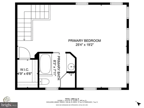 Floorplan - 622 Irvin Ave, Deale, MD 20751 photo 2 of 3