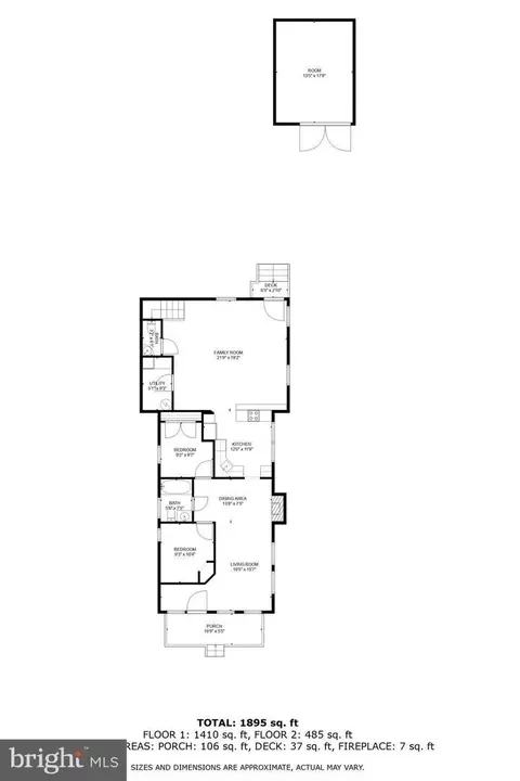 Floorplan - 622 Irvin Ave, Deale, MD 20751 photo 1 of 3
