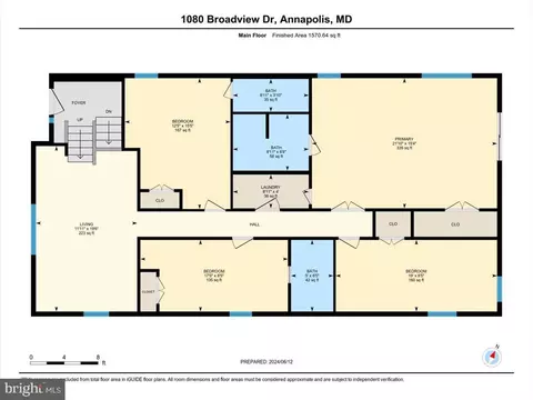 Floorplan - 1080 Broadview Dr, Annapolis, MD 21409 photo 2 of 2