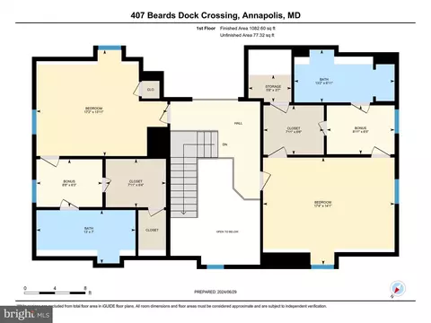 Floorplan - 407 Beards Dock Xing, Annapolis, MD 21403 photo 3 of 4