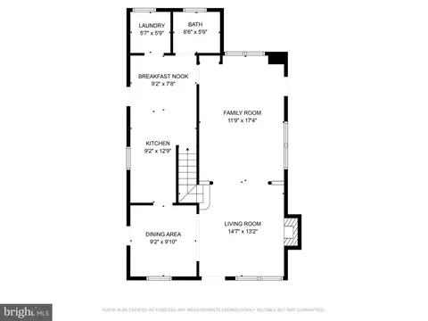 Floorplan - 8589 Bay Rd, Pasadena, MD 21122 photo 1 of 3