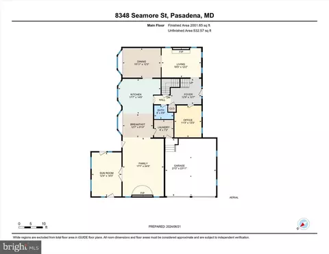 Floorplan - 8348 Seamore St, Pasadena, MD 21122 photo 2 of 4