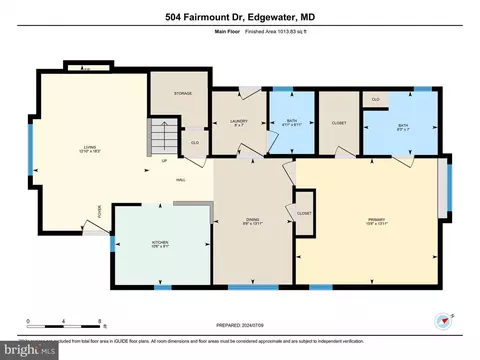 Floorplan - 504 Fairmount Dr, Edgewater, MD 21037 photo 1 of 2