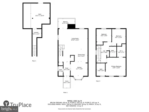 Floorplan - 1003 Murdoch Ct, Crofton, MD 21114 photo 1 of 4