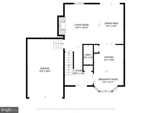 Floorplan - 968 Redgate Ct, Pasadena, MD 21122 photo 1 of 2