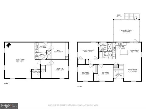 Floorplan - 602 Edwards Rd, Annapolis, MD 21409 photo 1 of 3