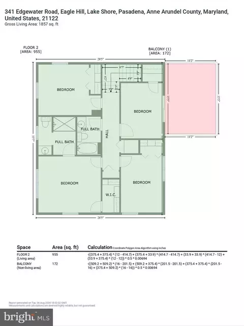 Floorplan - 341 Edgewater Rd, Pasadena, MD 21122 photo 5 of 5