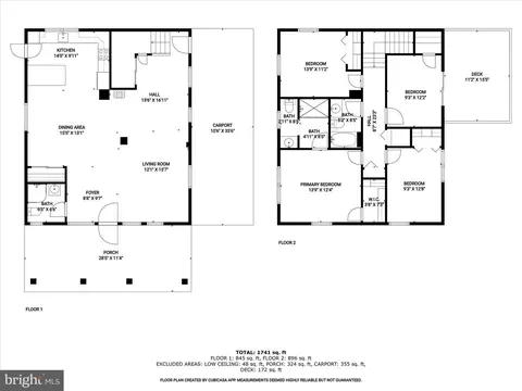 Floorplan - 341 Edgewater Rd, Pasadena, MD 21122 photo 3 of 5