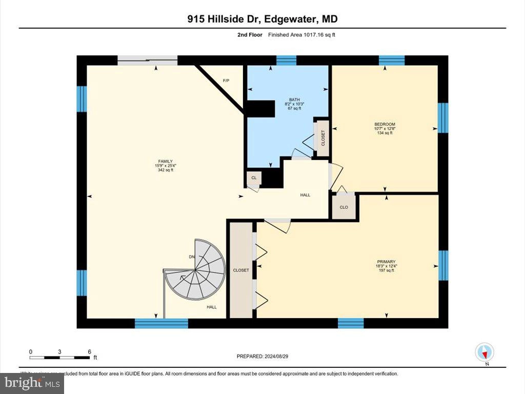 Floorplan - 915 Hillside Ave, Edgewater, MD 21037 photo 2 of 2