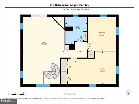 Floorplan - 915 Hillside Ave, Edgewater, MD 21037 photo 2 of 2