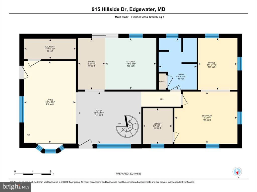 Floorplan - 915 Hillside Ave, Edgewater, MD 21037 photo 1 of 2