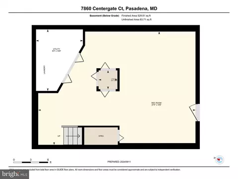 Floorplan - 7860 Centergate Ct, Pasadena, MD 21122 photo 3 of 3