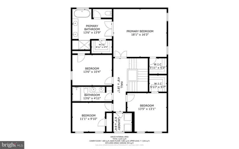 Floorplan - 2919 Woolgrass Dr, Odenton, MD 21113 photo 3 of 4