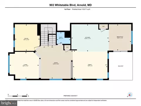 Floorplan - 903 Whitstable Blvd, Arnold, MD 21012 photo 3 of 4