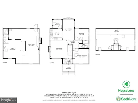 Floorplan - 601 First St, Annapolis, MD 21403 photo 4 of 4
