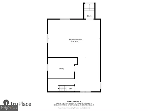 Floorplan - 7835 Catherine Ave, Pasadena, MD 21122 photo 2 of 3